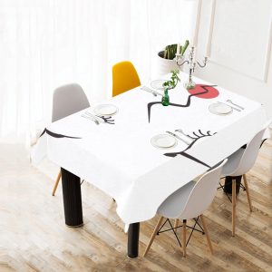 Merqoden Luxe Tablecloth 84X 60 - Premium Elegant Tablecloth