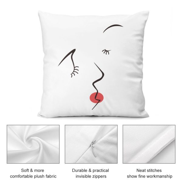Merqoden Luxe Plush Pillow Case (Double-Sided Design) - Exclusive Collection - Image 3