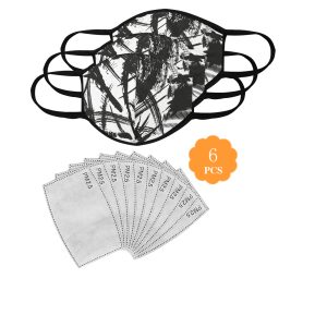 Custom 3D Fabric Dust Cover(Pack of 3)(6 Filter Included) (M03)